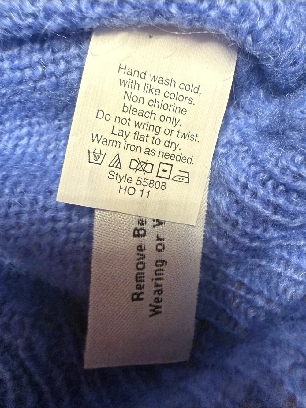 J Crew V-Neck Light Blue Fuzzy Knit Sweater